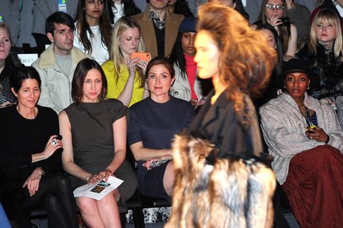 Sasha Alexander Chadwick Bell Fashion Show in New York 09/02/12 