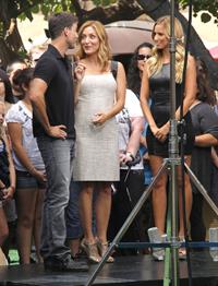 Sasha Alexander - Interview for the show EXTRA at The Grove - LA - 08.13.2012