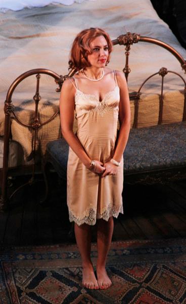 Scarlett Johansson makes her debut in 'Cat On A Hot Tin Roof' on Broadway in New York December 20, 2012 