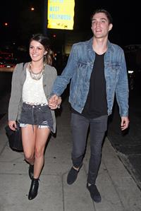 Shenae Grimes leaving Pink Taco in West Hollywood 9/29/2012 