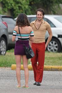 Shenae Grimes on the set of Empire State in New Orleans  -  June 7, 2012