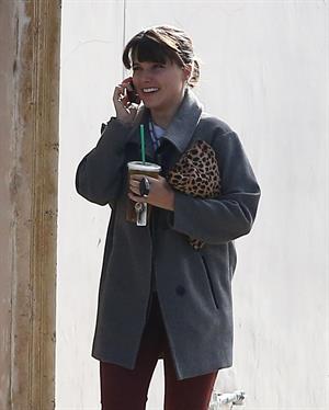 Sophia Bush at Starbucks in Beverly Hills 12/27/12 