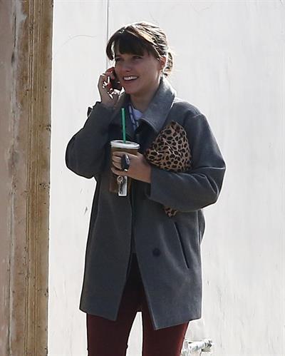 Sophia Bush at Starbucks in Beverly Hills 12/27/12 