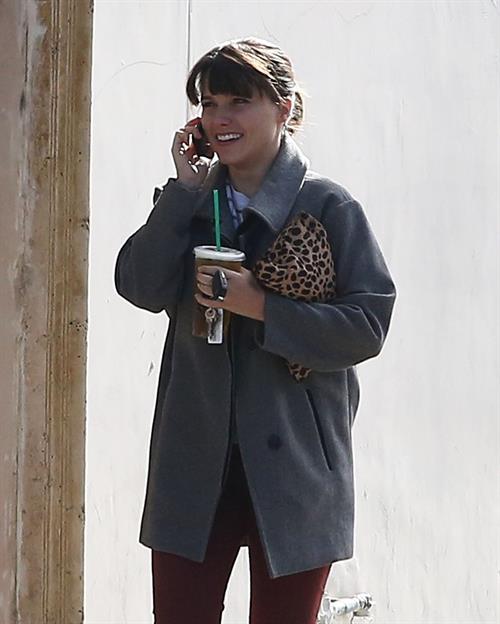 Sophia Bush at Starbucks in Beverly Hills 12/27/12 