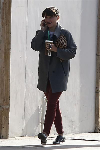 Sophia Bush at Starbucks in Beverly Hills 12/27/12 