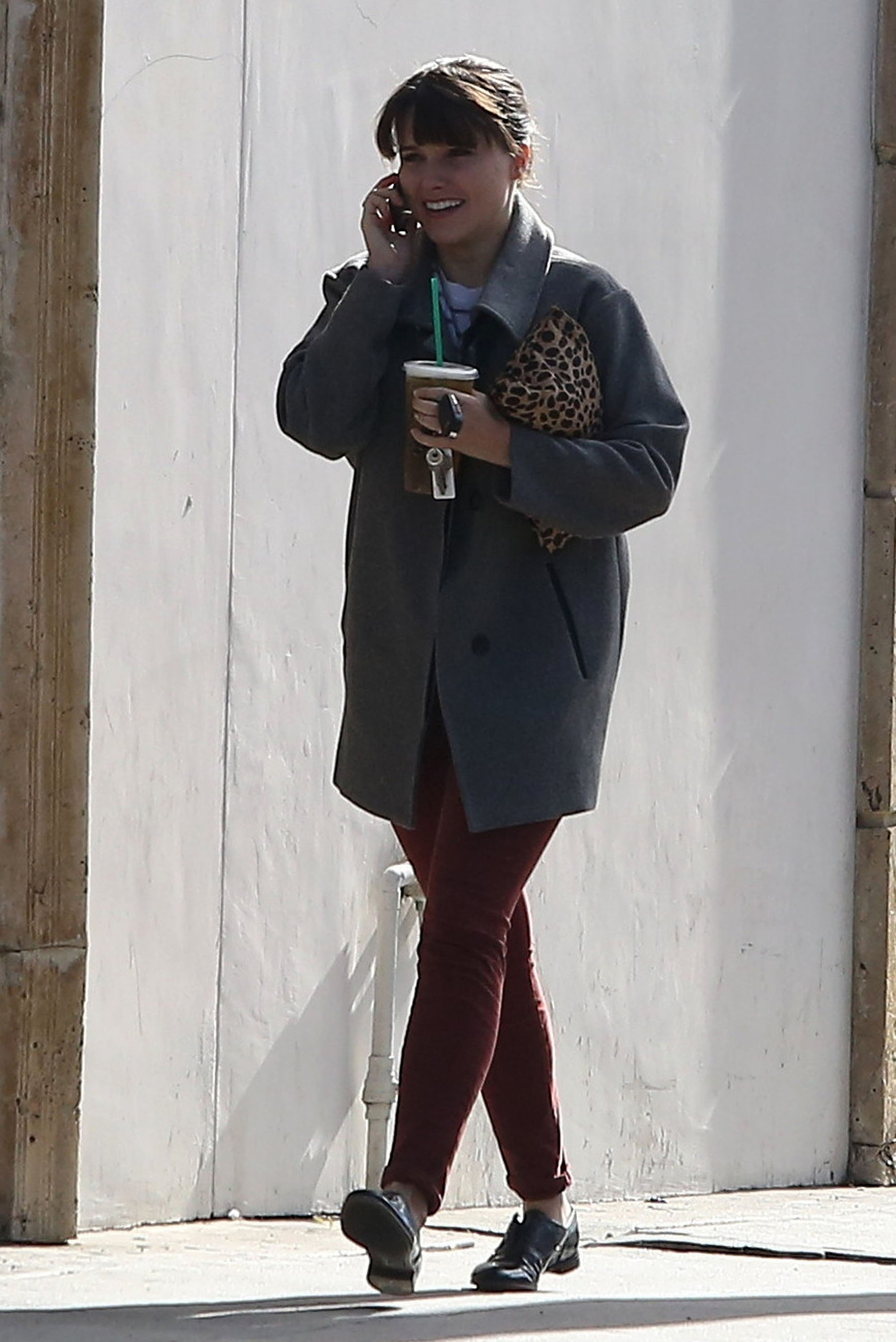 Sophia Bush Pictures. Sophia Bush at Starbucks in Beverly Hills 12/27/12