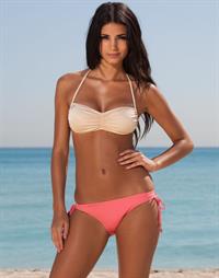 Johanna Lundback in a bikini