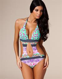 Johanna Lundback in a bikini