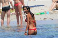 Federica Nargi in a bikini - ass