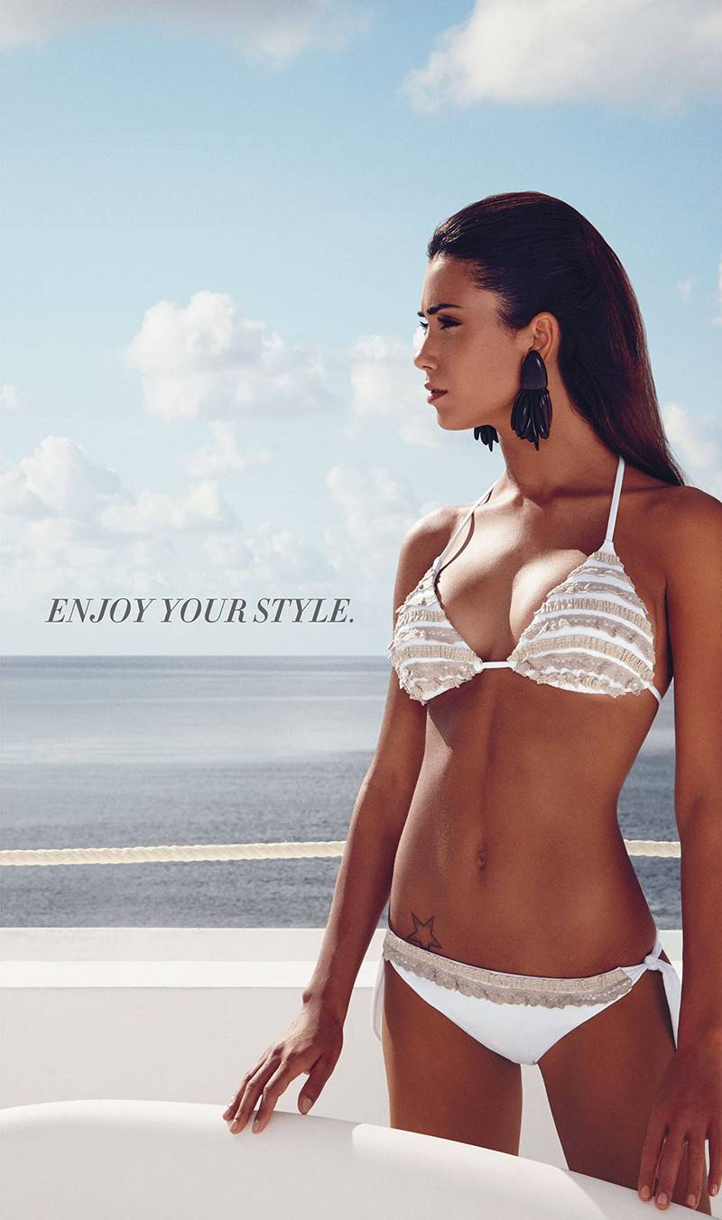 Federica Nargi in a bikini