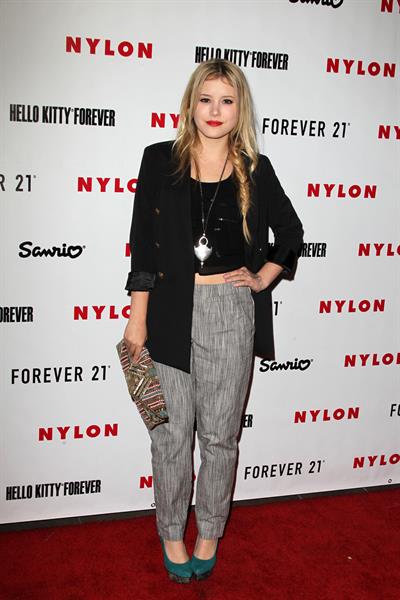 Taylor Spreitler Nylon Magazine October launch in West Hollywood 10/15/12