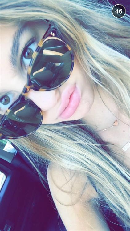 Camila Morrone taking a selfie