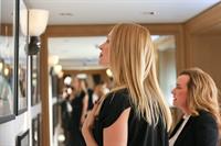 Uma Thurman hosts cocktail and Dinner to celebreate an exclusive viewing of Marilyn Forever held at Chopard Boutique