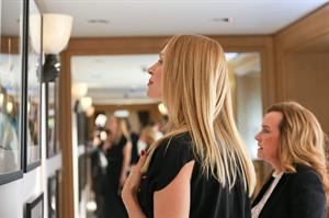 Uma Thurman hosts cocktail and Dinner to celebreate an exclusive viewing of Marilyn Forever held at Chopard Boutique