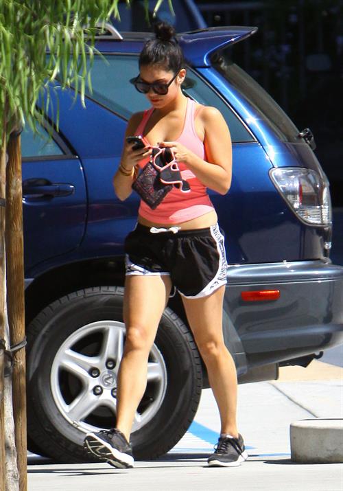 Vanessa Hudgens in Studio City 10/1/12 