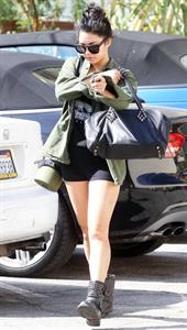 Vanessa Hudgens heading to a gym in LA October 3, 2012 