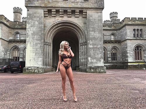 Lindsey Pelas in lingerie