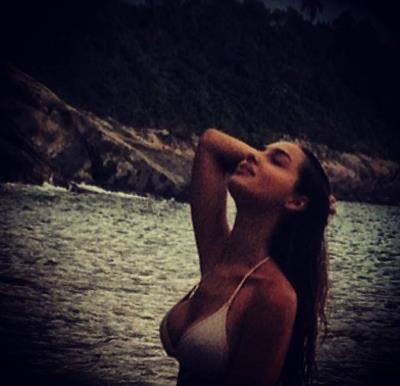 Valeriya Volkova in a bikini