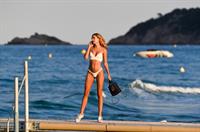 Kimberley Garner in a bikini