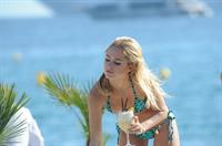 Kimberley Garner in a bikini