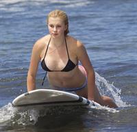 Ireland Baldwin in a bikini
