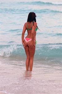 Claudia Romani in a bikini - ass