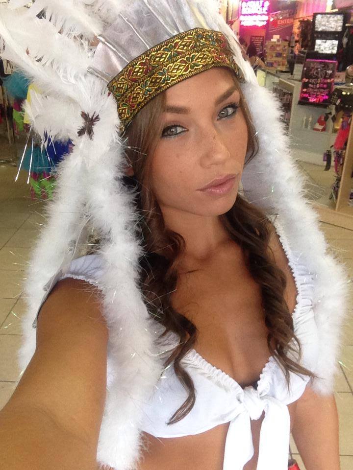 Nicole Mejia taking a selfie