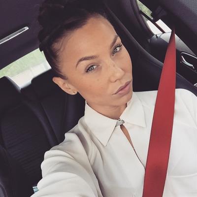 Nicole Mejia taking a selfie