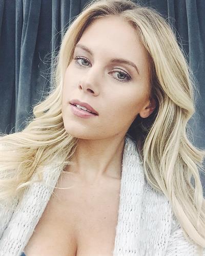 Chrissy Blair taking a selfie