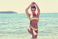 Maya Berovic in a bikini
