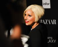Lady Gaga at the HARPERS BAZAAR Celebrate ICONS September 6, 2014