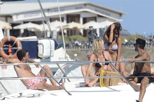 Nicole Scherzinger in a bikini in Ibiza on August 31, 2014