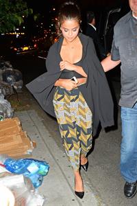Selena Gomez arriving at a hotel in New York City September 02, 2014