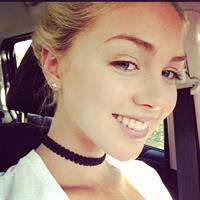 Taylor Godfrey taking a selfie