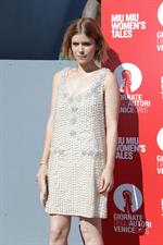 Dakota Fanning, Kirsten Dunst, Kate Mara, Felicity Jones at Miu Miu Womens Tales premiere @ 71st Venice Film Festival August 28