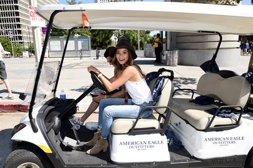 Jamie Chung at the 2014 Budweiser Made in America Festival in Los Angeles on August 30, 2014