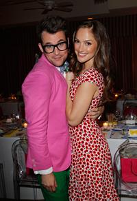 Minka Kelly, Jessica Alba and Mandy Moore at a dinner to celebrate Brad Goreski's book launch March 14, 2012 
