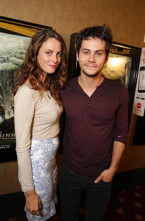 Kaya Scodelario at the advance screening of The Maze Runner August 22, 2014