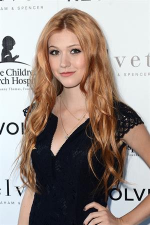 Katherine McNamara at the launch of Velvets Join The Fight Against Childhood Cancer collection August 27, 2014