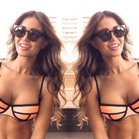 Pia Muehlenbeck in a bikini