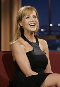 Julie Benz appears on the Late Show with Craig Ferguson