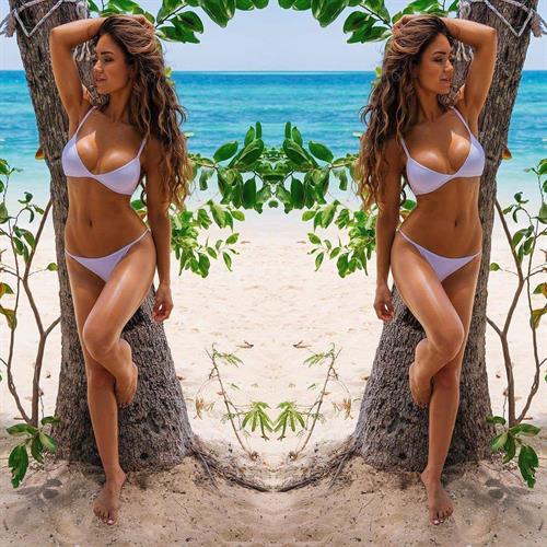 Pia Muehlenbeck in a bikini