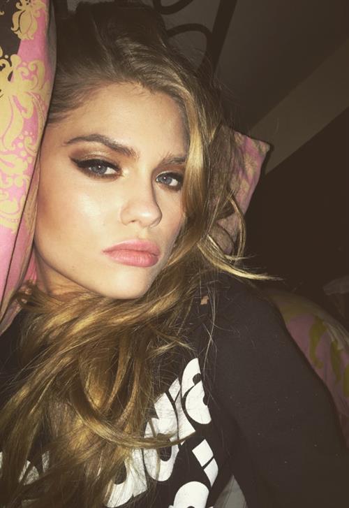 Alexandria Morgan taking a selfie