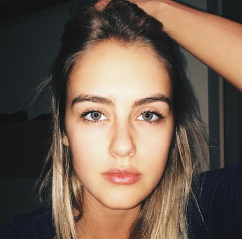 Stephanie Claire Smith taking a selfie