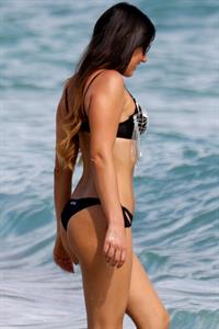 Claudia Romani in a bikini