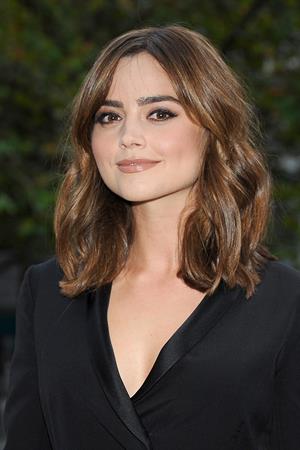 Jenna Coleman Dr. Who premiere in London August 23, 2014