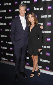 Jenna Coleman Dr. Who premiere in London August 23, 2014