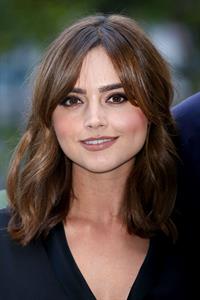Jenna Coleman Dr. Who premiere in London August 23, 2014