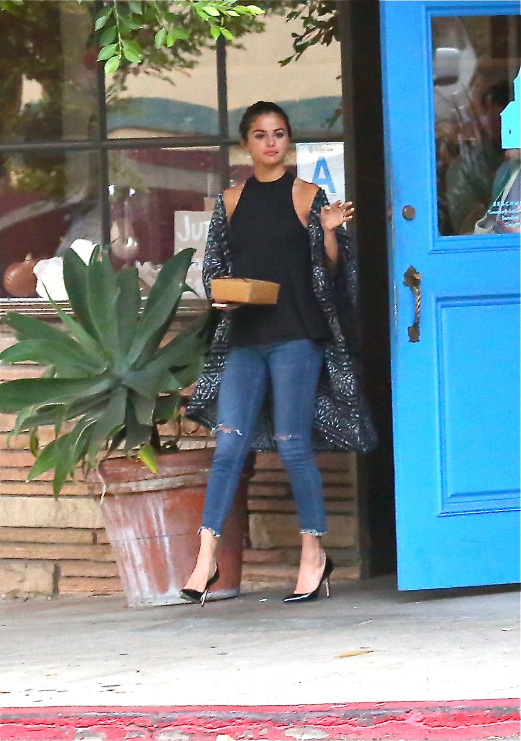 Selena Gomez out for dinner in L.A. August 21, 2014