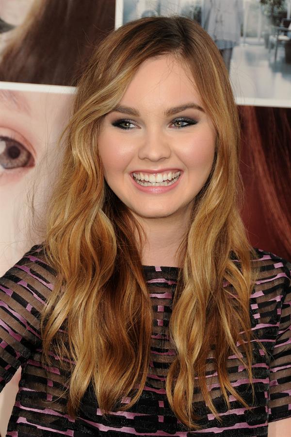 Liana Liberato at the premiere of If I Stay August 20, 2014